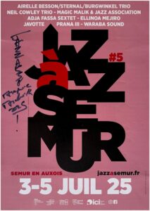 Affiche 2025 signée par Magic Malik